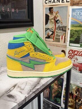 Kool Kiy Reves Paris KIY 85 HI 'Homer' Canary Yellow US 9.5